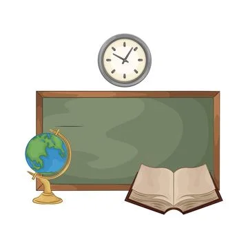 Chalkboard Illustration Stock Illustration