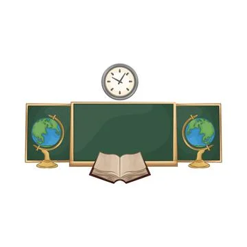 Chalkboard Illustration Stock Illustration