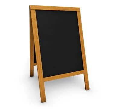 Chalkboard restaurant menu Stock Illustration