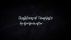Chalkboard Rock Stock After Effects