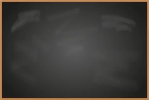 Chalkboard, vector illustration. Stock Illustration
