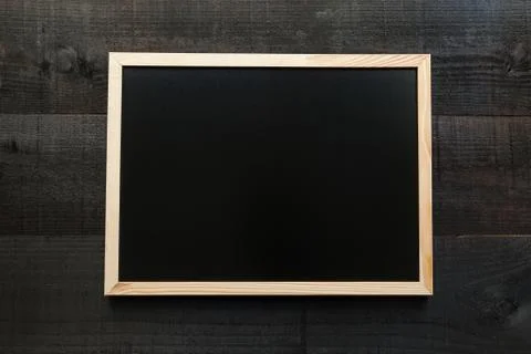 Chalkboard to write a concept Stock Photos
