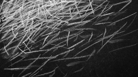 Chalking transition Stock Footage 73828957