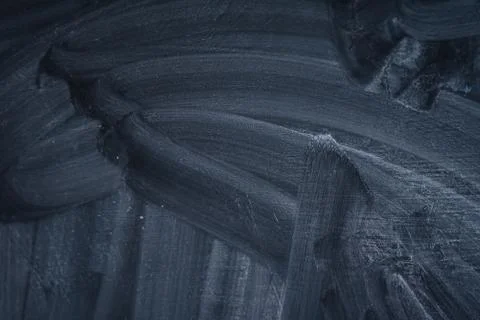 Chalky stains on the slate Stock Photos