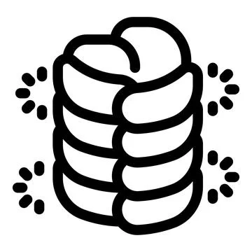 Challah bread loaf being baked showing cooking process Stock Illustration