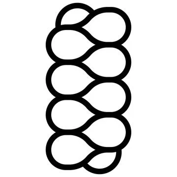 Challah icon, Bakery and baking related vector 스톡 일러스트
