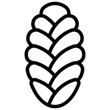 Challah icon, Bakery and baking related vector 스톡 일러스트