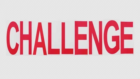 Challenge On Alpha 4k 2 Versions 스톡 동영상 305235775