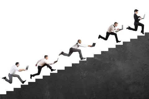 Challenge of technology Stock Illustration