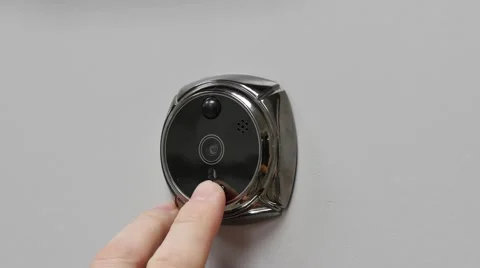 The challenge with video intercom 動画素材 55536887