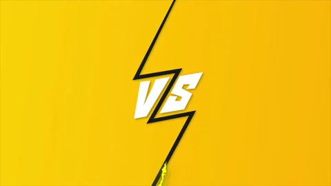 Challenge VS Battle motion 4k video. Motion graphics footage for sport Stock Footage 139209036