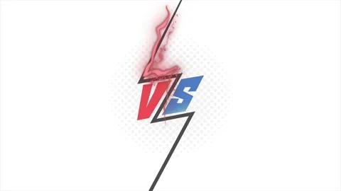 Challenge VS Battle motion video. Motion graphics footage for sport, challenge Видео 139209035