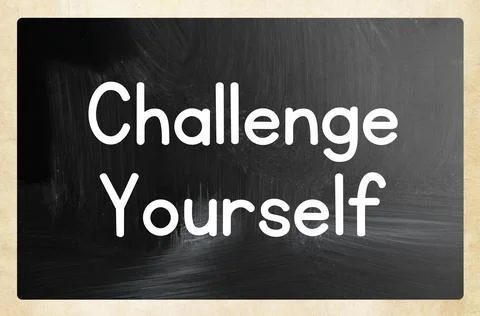 Challenge yourself Stock Photos