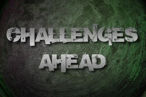 Challenges ahead concept Stock Illustration