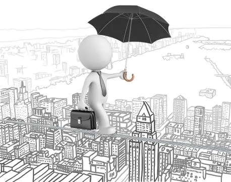 Challenges and Risk taking. Stock Illustration