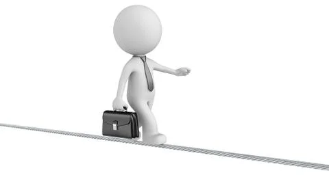 Challenges and Risks. Stock Illustration