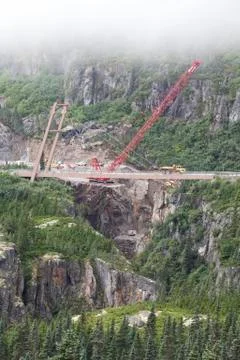 Challenging Highway Repairs Stock Photos