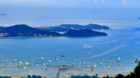 Chalong pier Stock Footage 54619647