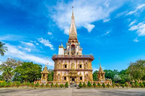 Chalong Temple Stock Photos