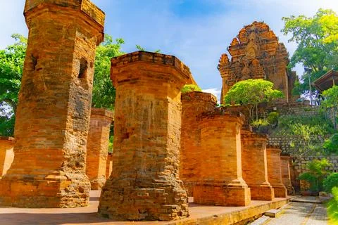 The Cham Towers. Photos