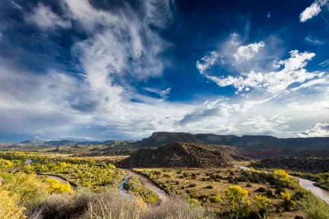 Chama River Overlook Stock Photos