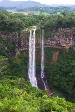 Chamarel falls, Mauritius 写真素材