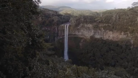 Chamarel Waterfall, Mauritius Stock Footage 271235147
