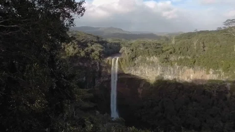 Chamarel Waterfall, Mauritius Stock Footage 271235287