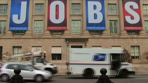 Chamber of Commerce headquarters Stock Footage 2976101