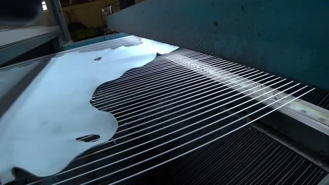 Chamber Of Dyeing Leather 2 Stock Footage 82510136