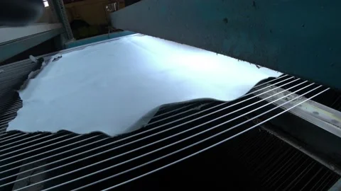 Chamber Of Dyeing Leather Video stock 141462684