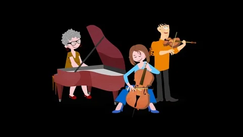 Chamber Music 스톡 동영상 98727091