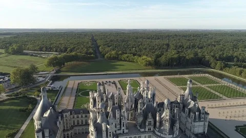 Chambord castle Video stock 82293476
