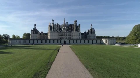 Chambord castle Video stock 82294756