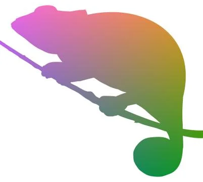 Chameleon Stock Illustration