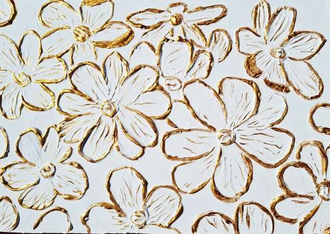 Chamomile flowers Stock Illustration