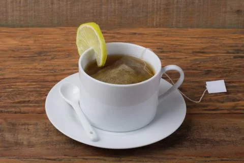 Chamomile tea cup Stock Photos