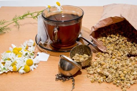 Chamomile tea Stock Photos