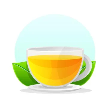 Chamomile tea vector image Aromatic herbal tea with herbs and spices vector 스톡 일러스트