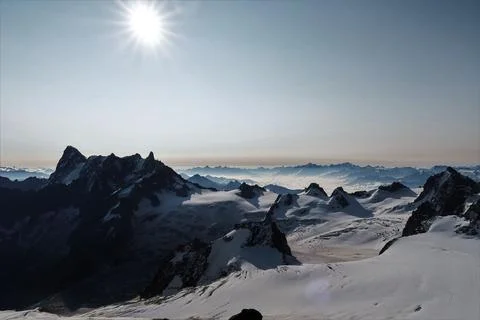 Chamonix Mont Blanc Stock Photos