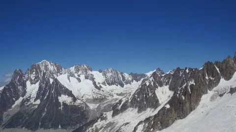Chamonix valley Stock Footage 65374405