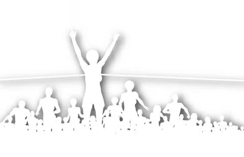 Champ cutout Stock Illustration