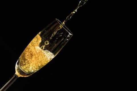 Champagne and Bubbles Stock Photos