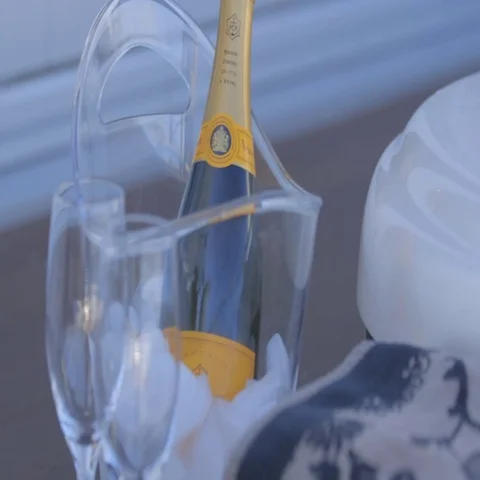 Champagne and jacuzzi Stock Footage 69304534