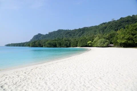 Champagne beach Stock-Fotos