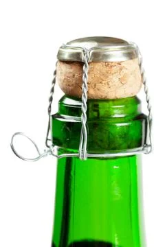 Champagne bottle Stock Photos