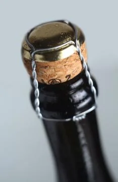 Champagne bottle Stock Photos