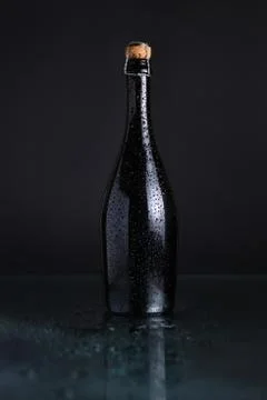 Champagne bottle Stock Photos
