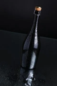 Champagne bottle Stock Photos