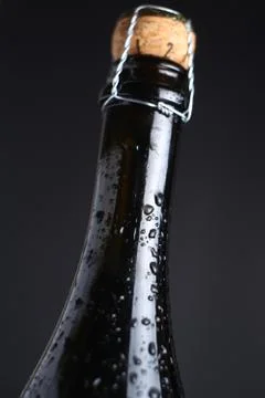 Champagne bottle Foto stock